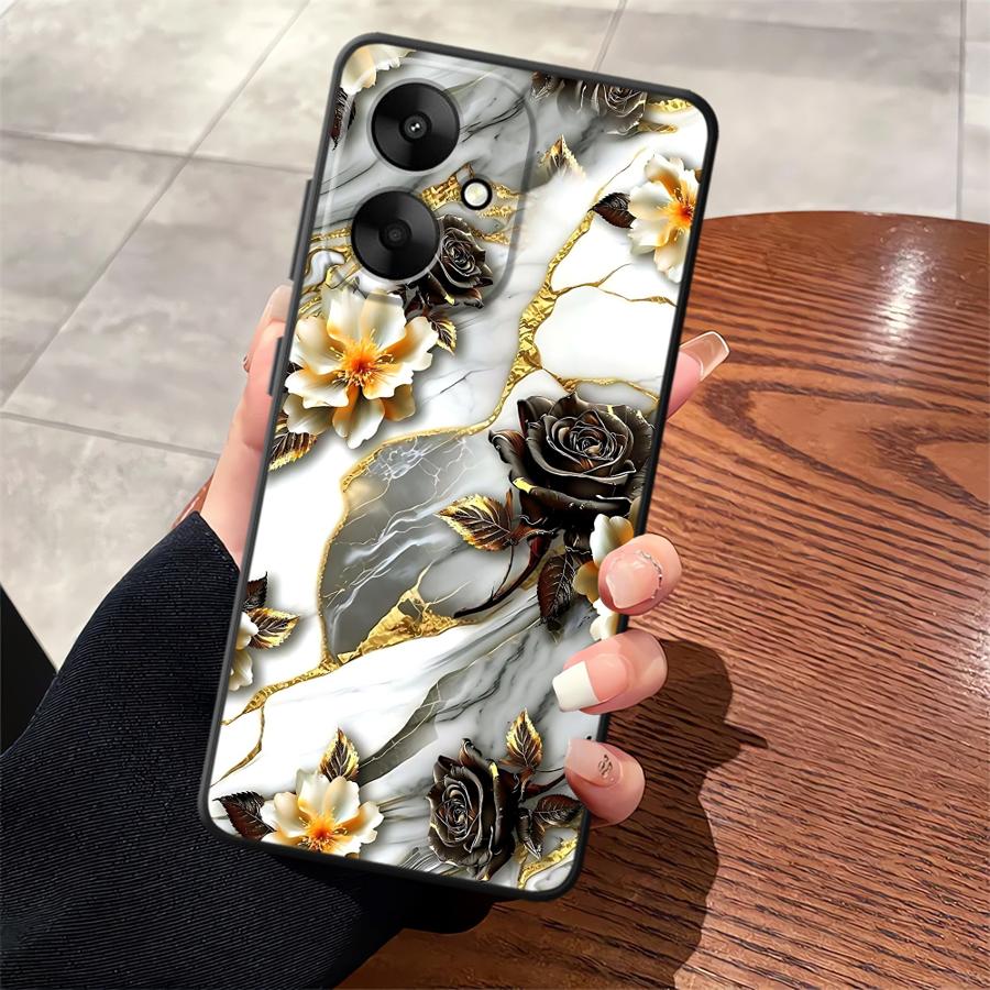 Interesting Marble Case for Xiaomi Redmi 9T K60 9A 9C 10 12 K40 K50 Gaming 12C 13C A5 A1 A2 Plus Soft Back Phone Cover