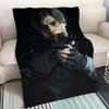 Anime deka na pohovky Leon Kennedy Mikrovlákno Ložní prádlo Tenká vatelínová deka Přehoz Postelové deky & Přehozy Nadýchaná kostkovaná Cobija