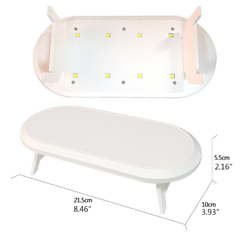 Mini UV Dryer Portable Resin Curing Lamp 30s 60s Timer Epoxy Mold Sunlight Curing Machine USB Charge LED UV Lamp