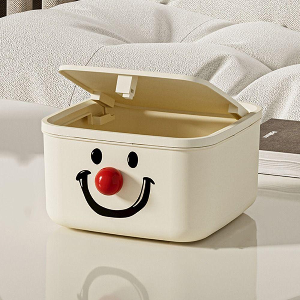 Creative Desktop Storage Box Large Capacity Makeup Storage Box Bathroom Organizer  Office