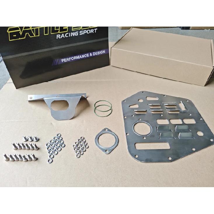 For Toyota GT86 Subaru BRZ (2012-2021) Scion FR-S FA20 2.0L 3mm 304 Stainless Steel Racing Oil Pan Baffle Plate Anti-Surge Kit
