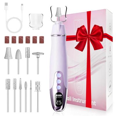 FLORANURTURE Nail 10 Gel Nail Removal Nail Care Nail 10 Speed Home Use Machine, Bits, Kit, Set, Polisher, 12000RPM, Settings, Forward/Reverse