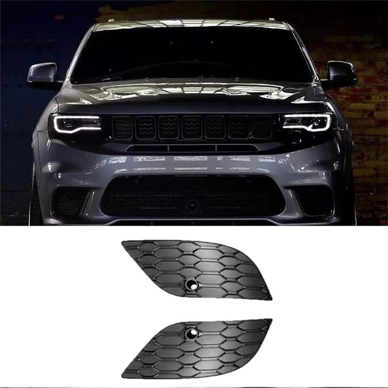 Authentic Front Bumper Grille Cover Left/Right 68335072AA 68335073AA For Jeep Grand Cherokee 2017- Car Accessories
