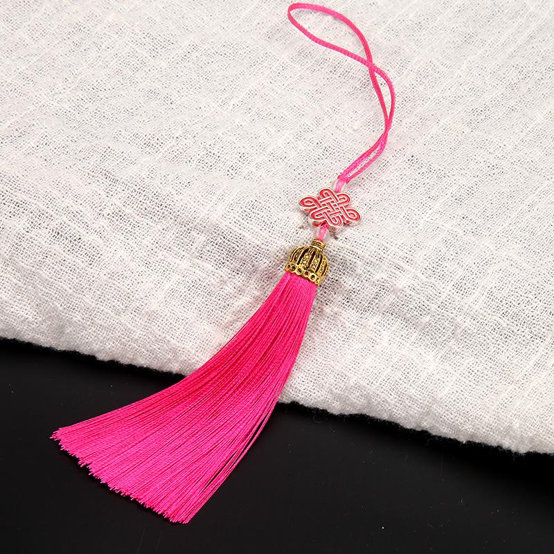 8CM Chinese Knot Tassel Bookmark & Pendant Jewelry Decoration