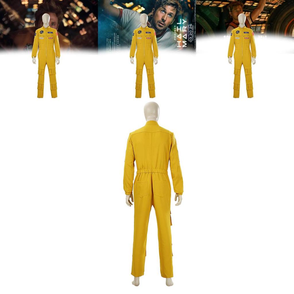 Costume da Cosplay di Project Hail Mary in Tessuto di Poliestere per i Fan del Role Playing