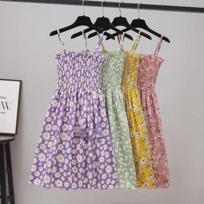 Women's Floral Chiffon Camisole Dress - French Design, Petite Fit