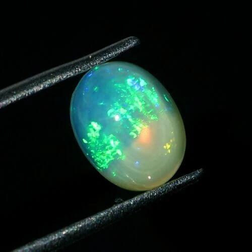 Natural Fire Opal Oval 11 Ct Beautiful Certified Loose Gemstone