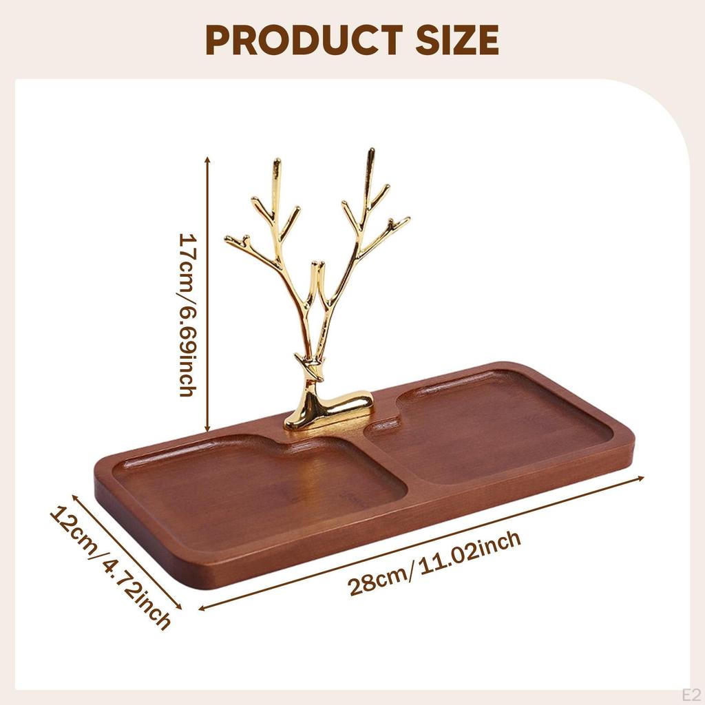 Key Bowl Space Saving Unique Home Decor Rack Catchall Tray Organizer for Hallways Watches