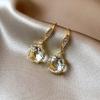 Pinkdudu Vintage Earrings Elegant Zinc Alloy Earrings Drop Earrings Women Jewelry PD2214