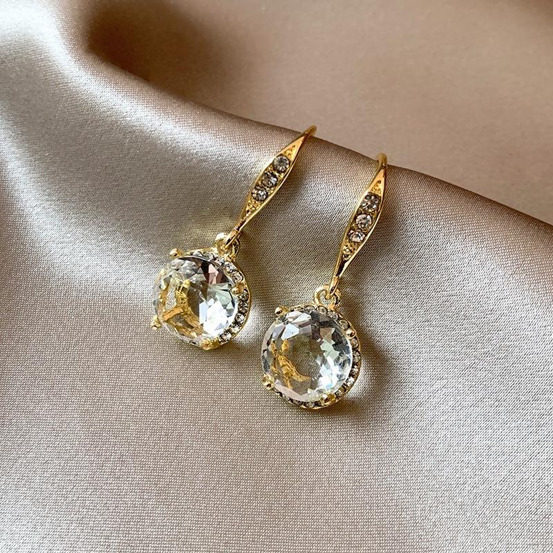 Pinkdudu Vintage Earrings Elegant Zinc Alloy Earrings Drop Earrings Women Jewelry PD2214