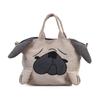 Cute And Funny Dog Shoulder Bag In Japanese Style Made Of Velvet Small Size