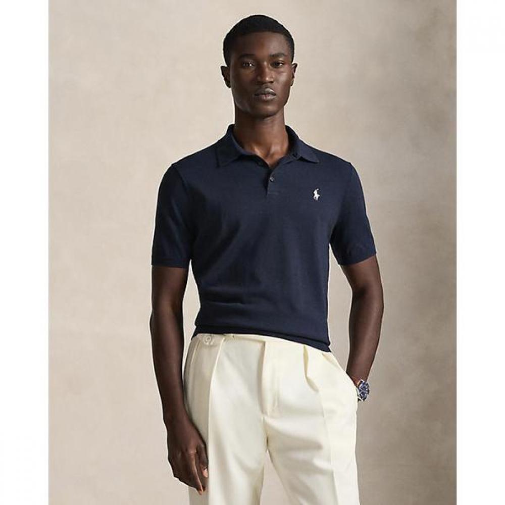 

Polo Ralph Lauren Men S Cotton Polo Collar Sweater mnpoSwe1n82 XS