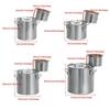 8 Gal 30L Distiller Moonshine Alcohol Stainless Copper DIY Home Water Wine Essential Oil Brewing Kit 304 Stainless Steel Boiler