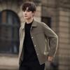 Men's Jacket Woolen Coat Autumn and Winter Casual Slim-fitting Trendy Handsome Double-sided Woolen Coat Men