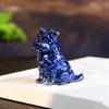 Resin Crystal Dogs Snow Shih Tzu And Golden Retriever Home Decor Gift For Animal Lovers