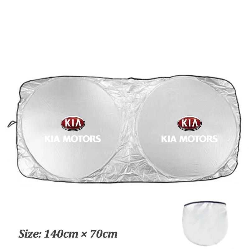 Sticker Car Windshield Sun Shade Cover Blocks Rays Protector Interior For Kia Sportage Ceed Picanto Niro Forte 5 3 4 K7 K5 K8 K3