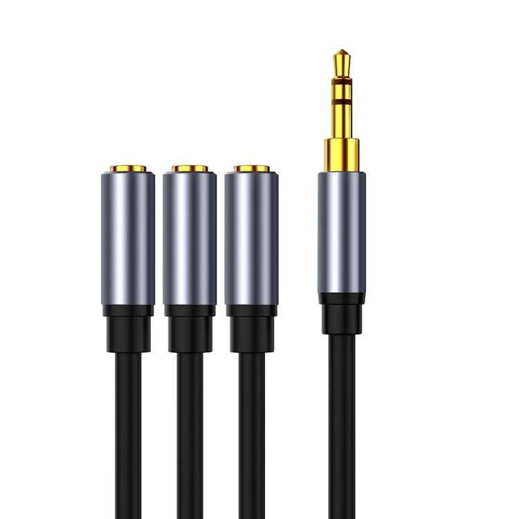 Stereo 3.5mm Aux Cord Audio Adapter Cable for Portable Devices with 3.5mm Port