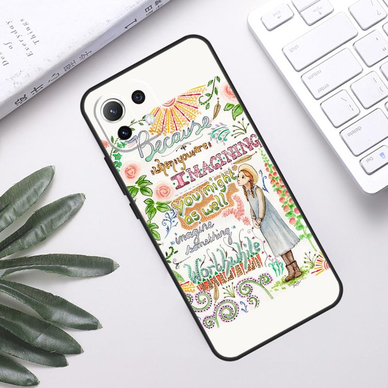 

Энн из Зеленых Крыш Для Xiaomi 15 14 Ultra 13T 14T 15T 17 Pro Max Чехол Для POCO F7 X7 Pro X5 X6 F5 F6 F8 Ultra POCO F8 Ultra
