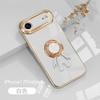 Electroplating Astronaut Stand Holder Case For iphone 17 Pro Max Plating Silicone Shockproof Protection Cover For iphone 17 Air