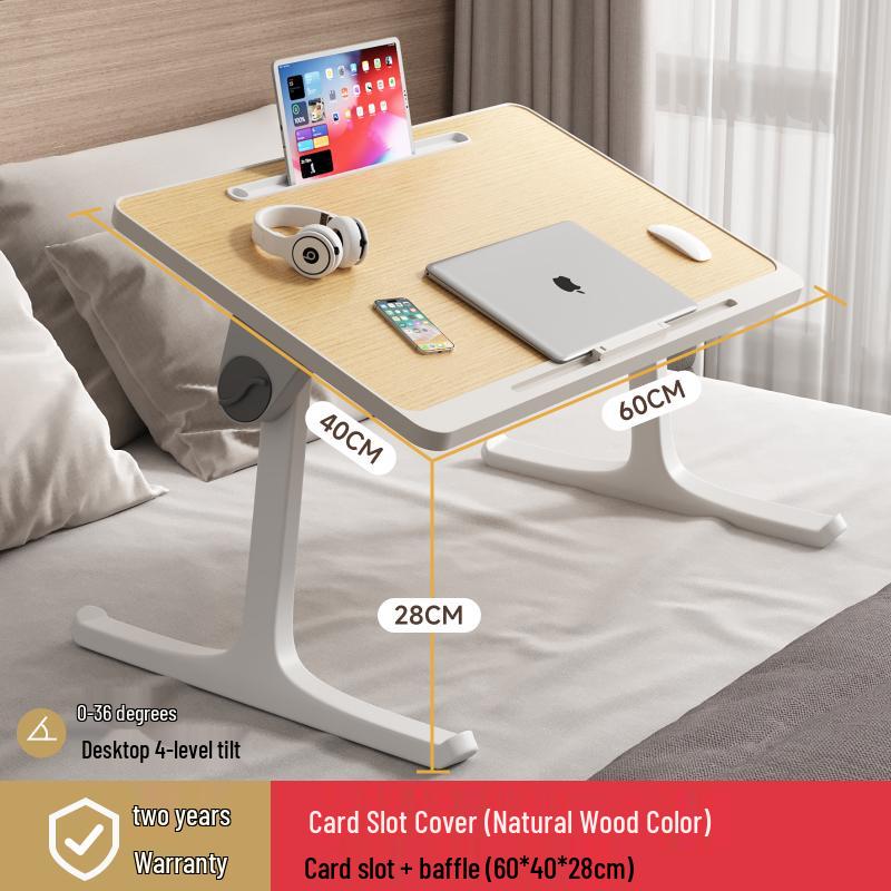 Baipu Foldable Bedside Table for Bedroom, Office, or Dorm 