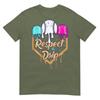 Baseball Ice Cream Drip Boys Home Plate Glove Respect Drip TShirt