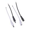10 Adet Dc Güç Pigtail Kablo 22Awg Dişi Erkek 5.5Mm X 2.1Mm Konnektör 12V Güç Kaynağı Adaptörü Cctv Kamera Dvr Led Şerit İçin