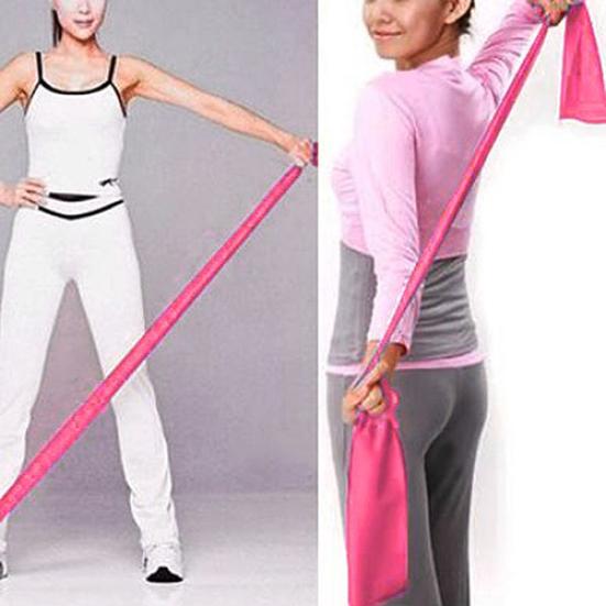Posilovna Vysoká Elasticita Jóga Guma Strečink Odpor Cvičení Fitness Pás Popruh