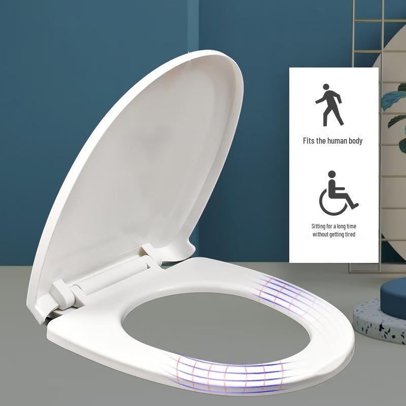 Huihuadu Pogrubiona Pokrywa Deski Sedesowej z Powolnym Domykaniem