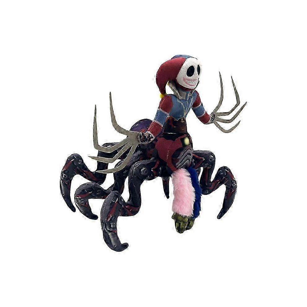 (PER) Poppy Playtime 5 Peluche Giochi Horror Clown Bambola Morbida Ripiena Regali per Bambini 25cm