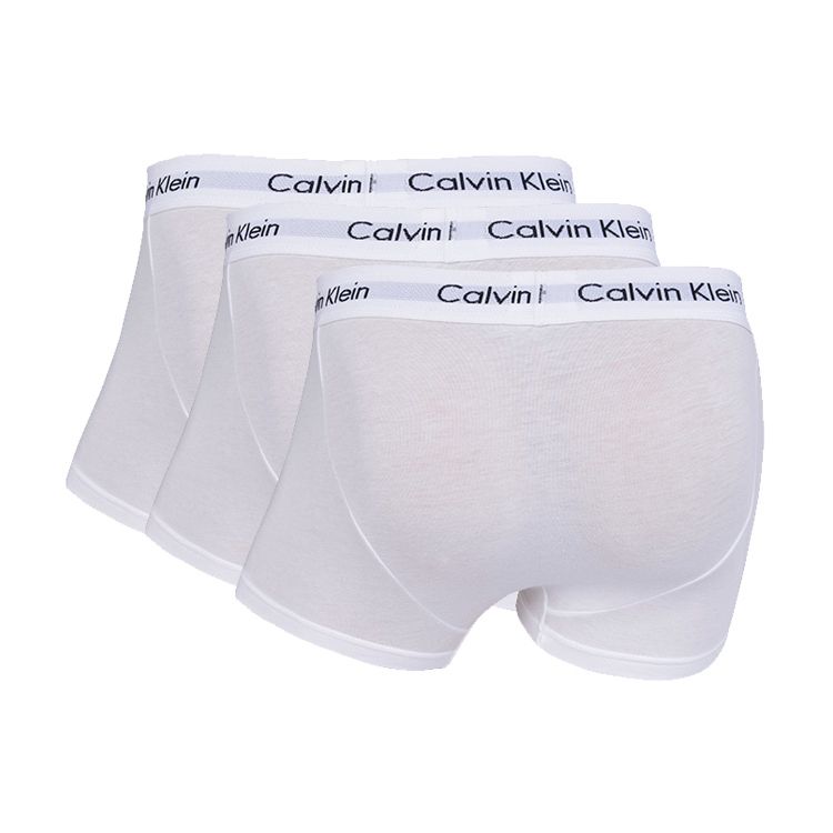 Calvin Klein Boxer Briefs 3-Pack Men Underwear White U2664-100