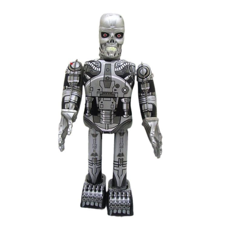 

Skull robot clockwork toy One size сірий