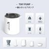FLEXTAILGEAR TINY PUMP Portable Air Pump 1300mAh 13.5W USB Rechargeable Lightest Pump 3.5Kpa InflatorDeflate Electric Pump Pool Buoy Float Vacuum Bag