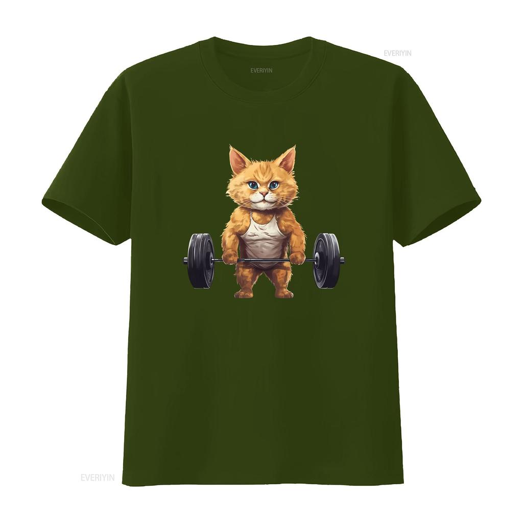 Funny Welding Cat T Shirt Weightlifting Humor  vintage Washed graphic Stylish Comfortable fashion streetwear Casual Slightly
