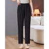Pasite Women's Summer Elastic Waist Cropped Pants