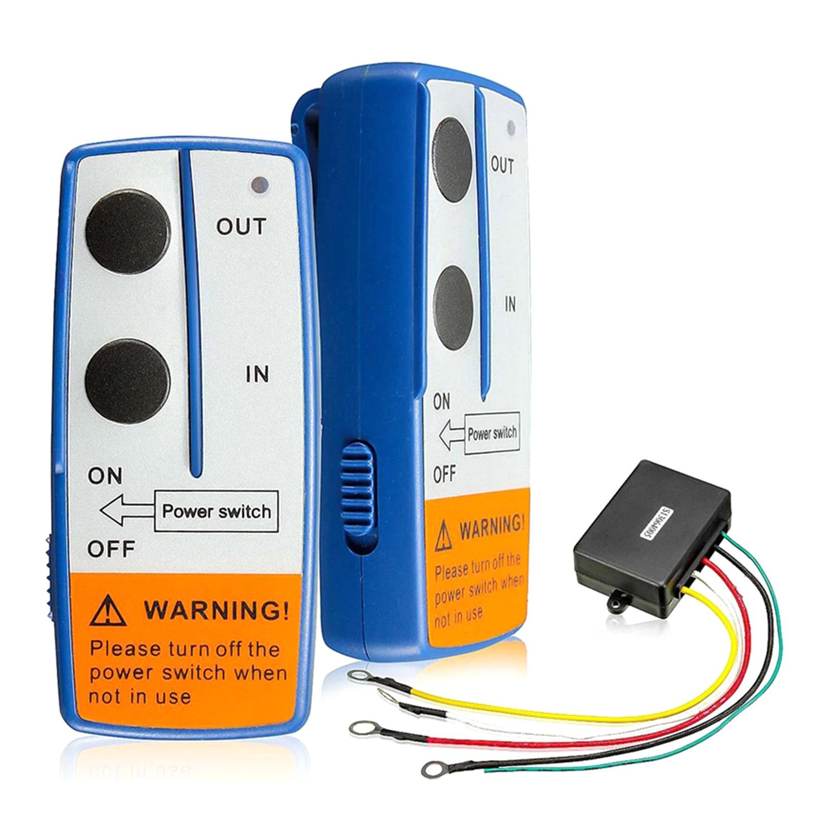 

Беспроводной комплект дистанционного управления, подходящий для электрических лебедок, морских якорей, открывателей ворот с большим радиусом действия