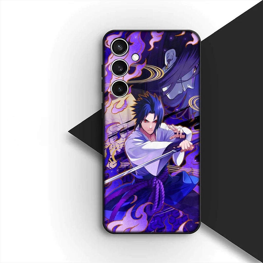 Uchiha Madaras Narutos Sasuke Phone Cover for Samsung Galaxy S23 S22 S21 S20 FE Ultra Plus + S23FE A50 A51 A12 Protective Case