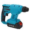 Cordless Power Drill Set Lithium Ion Electric Impact Hammer Driver Drill for Concrete Wood Metal