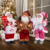 12-Inch Standing Santa Claus Figurine – Christmas Holiday Decor and Gift Ornament