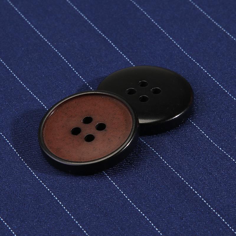 High-End Round Clothes Buttons Men'S And Women'S Blazers Coats Trench Coats Button Accessories Resin Recycled Buttons