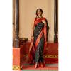 Royal Soft Lichi Silk Saree with Rich Pallu & All-Over Jacquard Work | Designer Party Wear Saree with Exclusive Jacquard Border Blouse