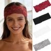 Wide Lace Floral Headbands Korean Mesh Elastic Hair Bands Hollow-Out Lightweight Headwrap  Women