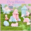 Adorable Resin Playground Micro Landscape Diy Cake Decoration Accessories Ferris Wheel Slide Carousel