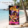 Kyojuro Custom Name Printed Beach Towel Personalized Soft Towel For Swimming Beach Travel