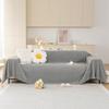 Autumn and Winter Soft Living Room Sofa Towel Creative Caterpillar Comfortable Rose Velvet Home Sofa Towel Solid Color Blanket