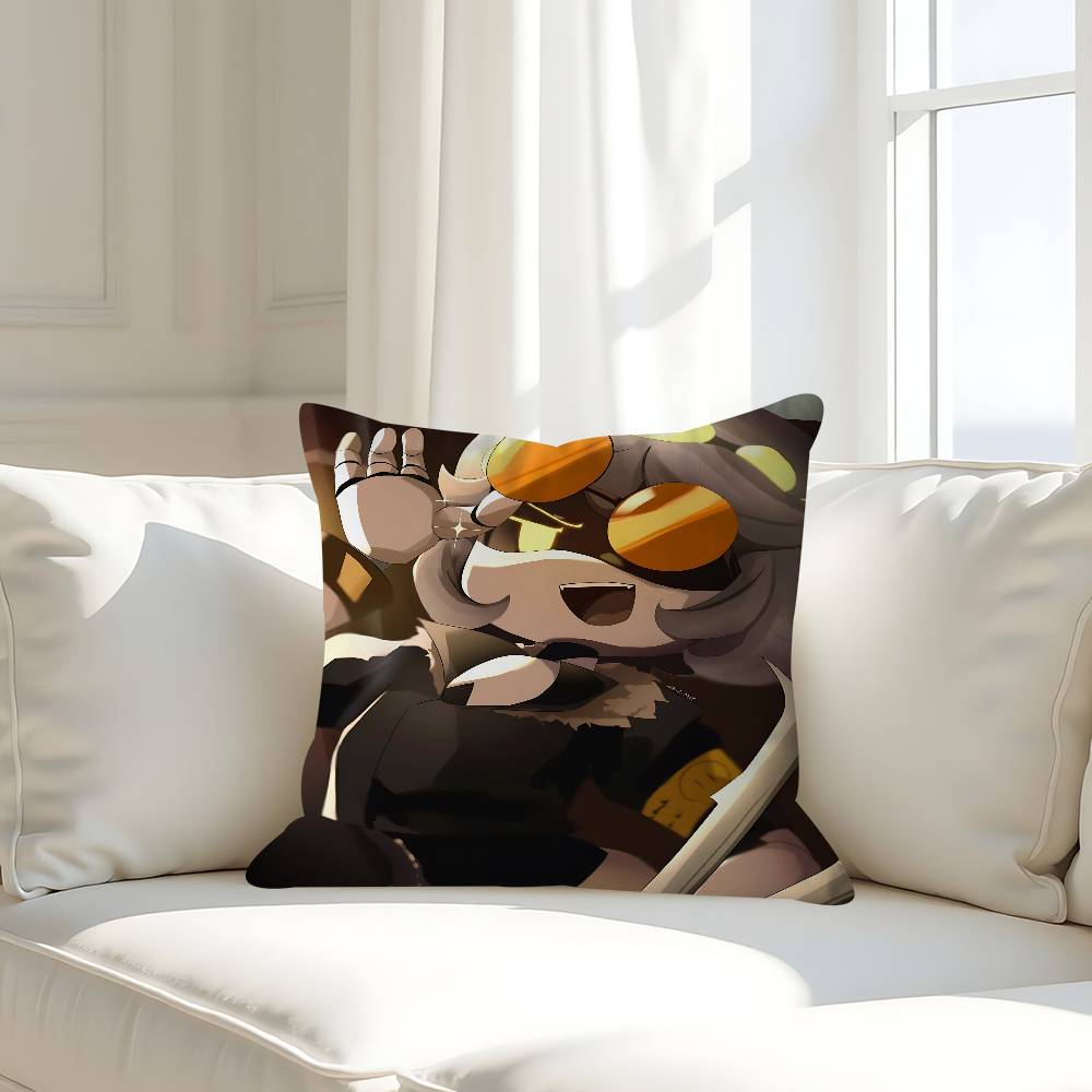 Anime Murder Drones Povlak na polštář Odnímatelný Pratelný Potah na polštář – Celoroční Měkké Lněné