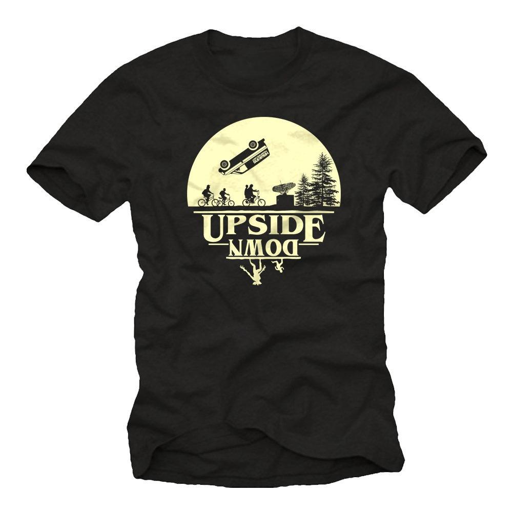 

2026 New Stranger Fan TShirt Reverse Thinking Theme Unisexs Nerdy Style Shirt HighQuality Streetwear Summer S