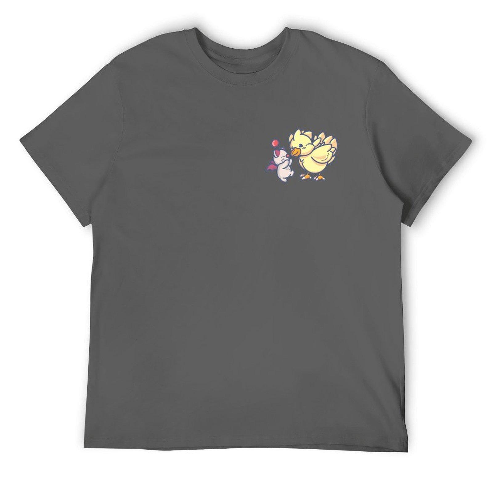 FFXIV: Moogle & Chocobo T-Shirt 4XL