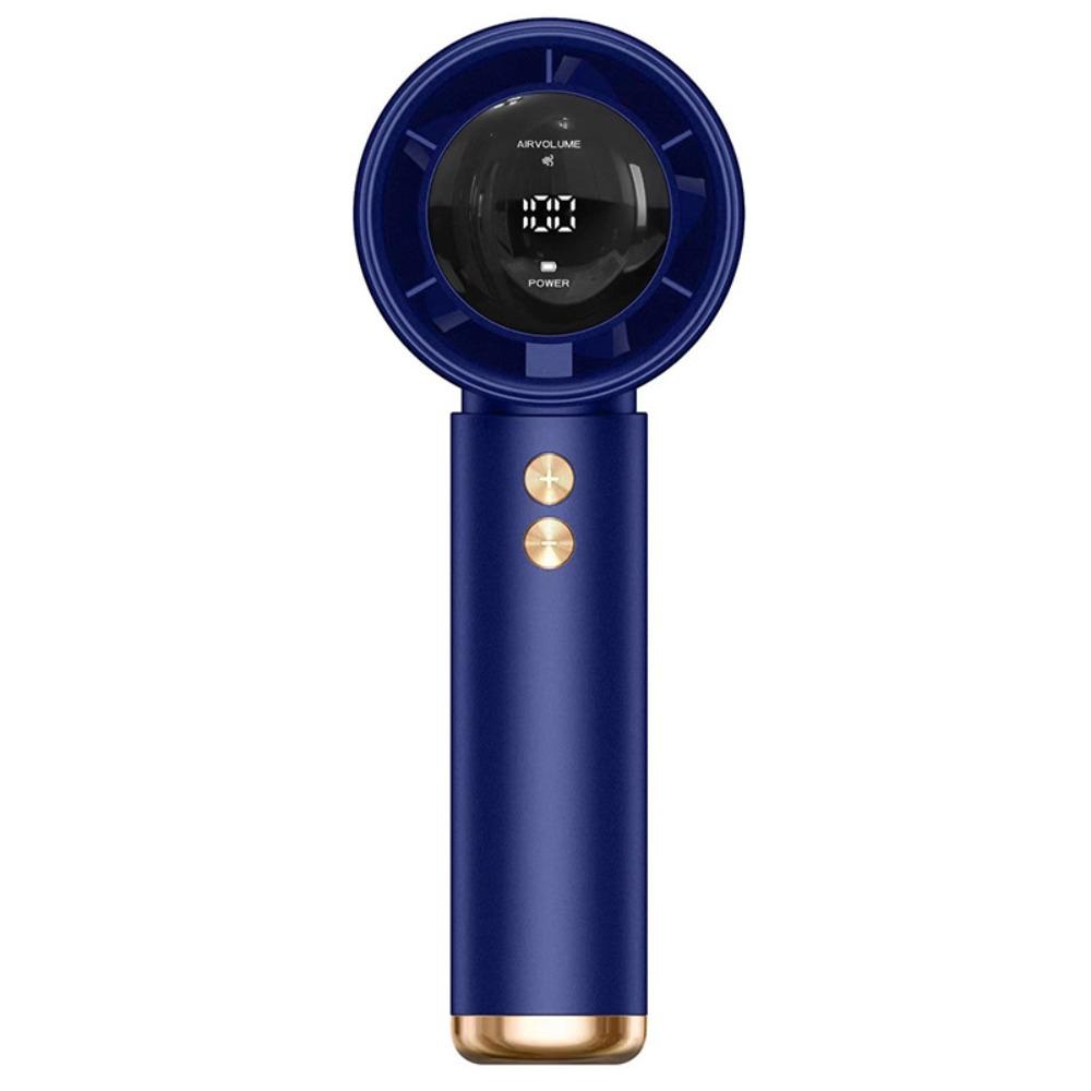 

High-speed Turbo Desktop Small Fan Lightweight Mini Pocket Fan USB Charging Handheld Fan Travel синий