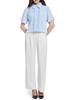 SPRING SEAON Short Sleeve Pintuck Plus Loose No Everyday Deodorizing Light Size M Women's Blouse, Size, Summer, Fit, Iron, Office, Casual, Wear,