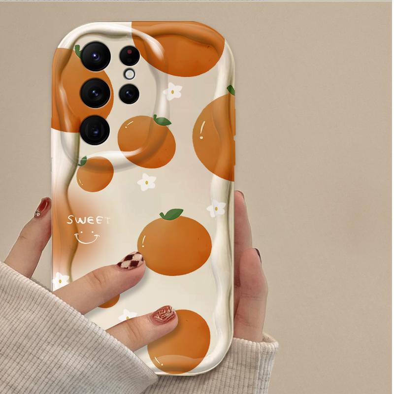 Kirsch Erdbeer Handyhülle Für Samsung Galaxy S25 S24 Ultra S23 S22 S21 S20 Plus FE A56 A36 A26 Stoßfest Weiche Silikonhülle